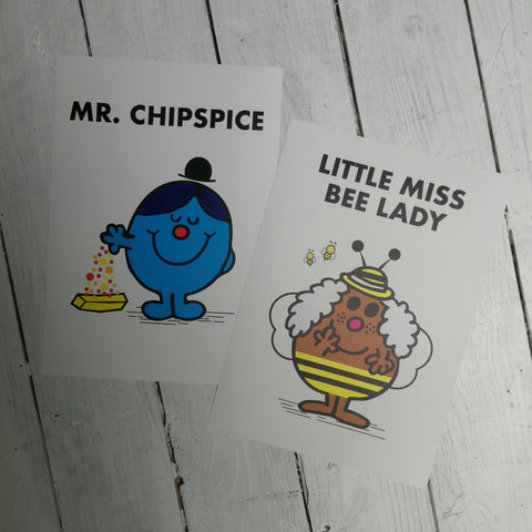 Little Miss Bee Lady & Mr Chipspice